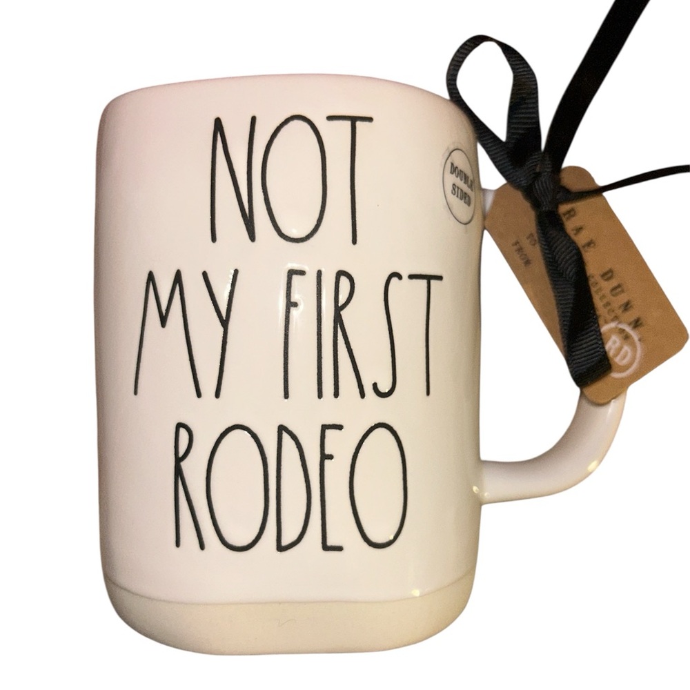 Rae Dunn ‘Not My First Rodeo’ Oversized Mug NWT